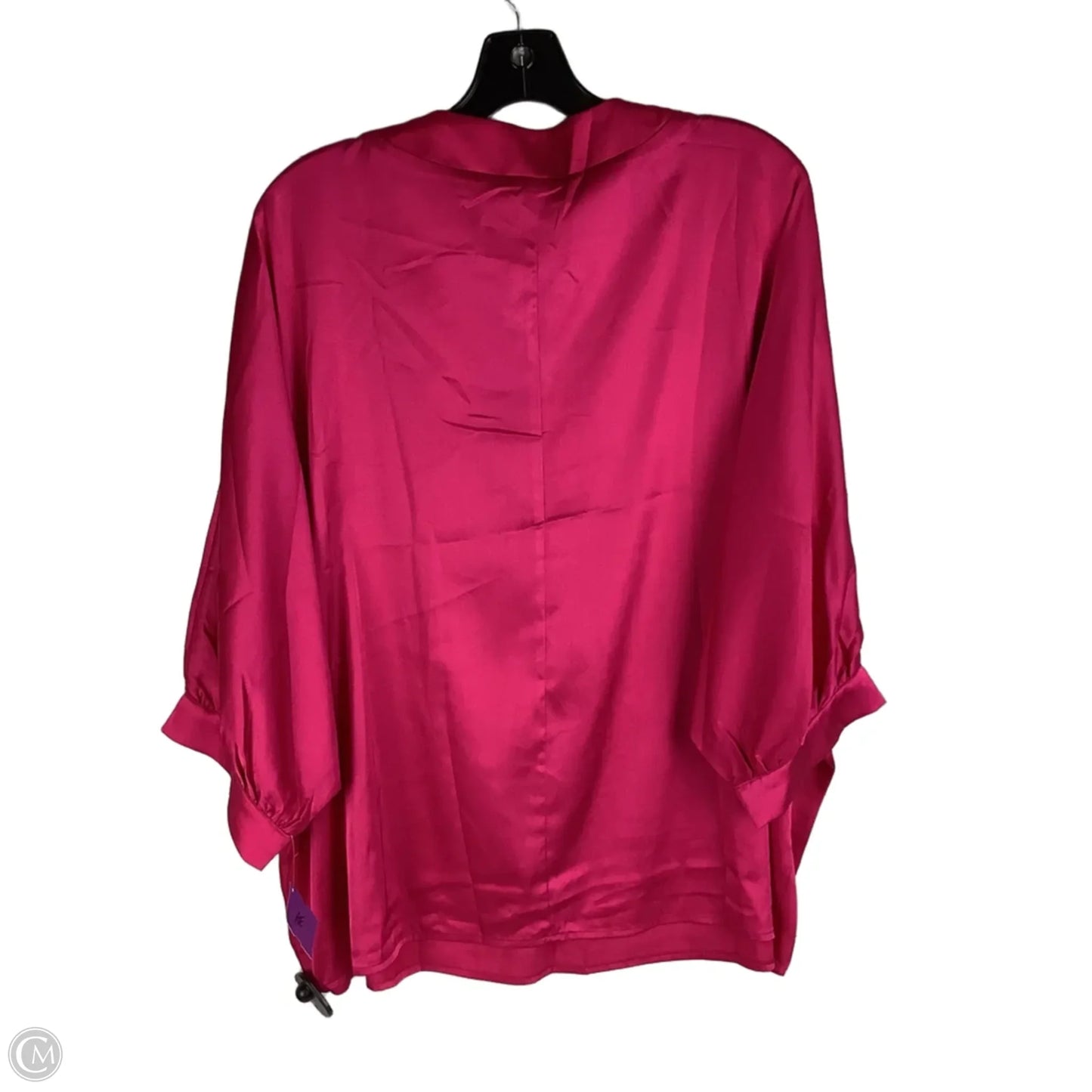 Top Short Sleeve By Gigio In Pink, Size: L