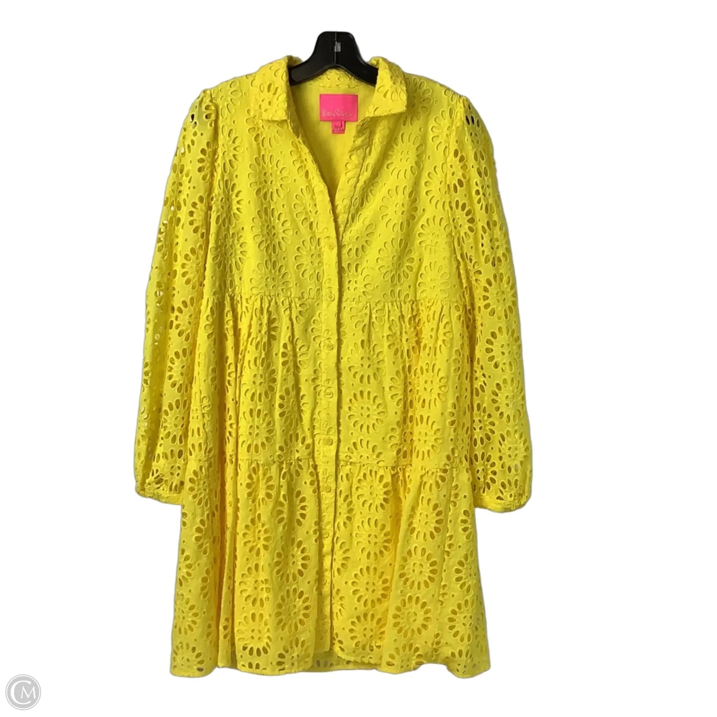 Dress Designer By Lilly Pulitzer In Yellow, Size: 6