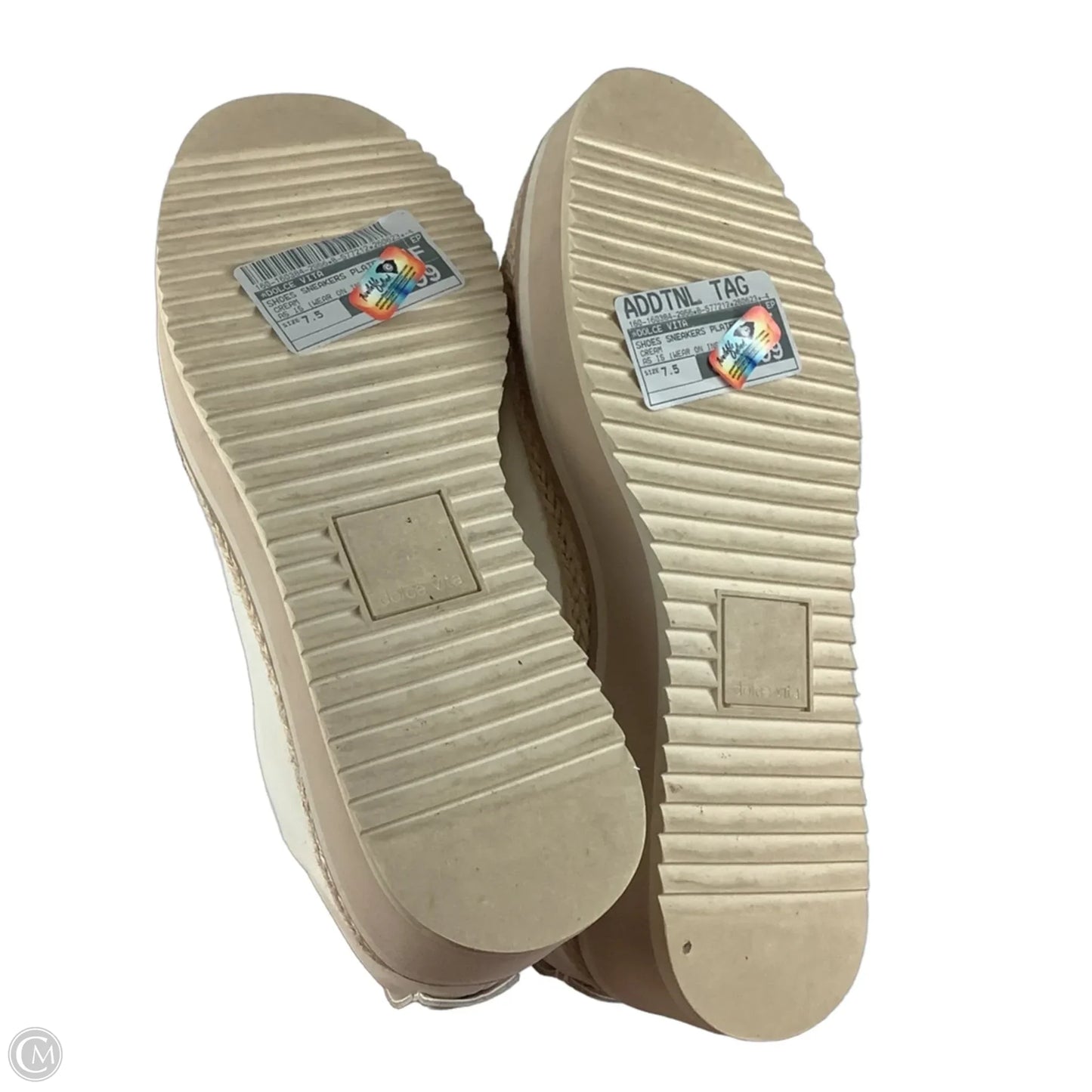 Shoes Sneakers Platform By Dolce Vita In Cream, Size: 7.5