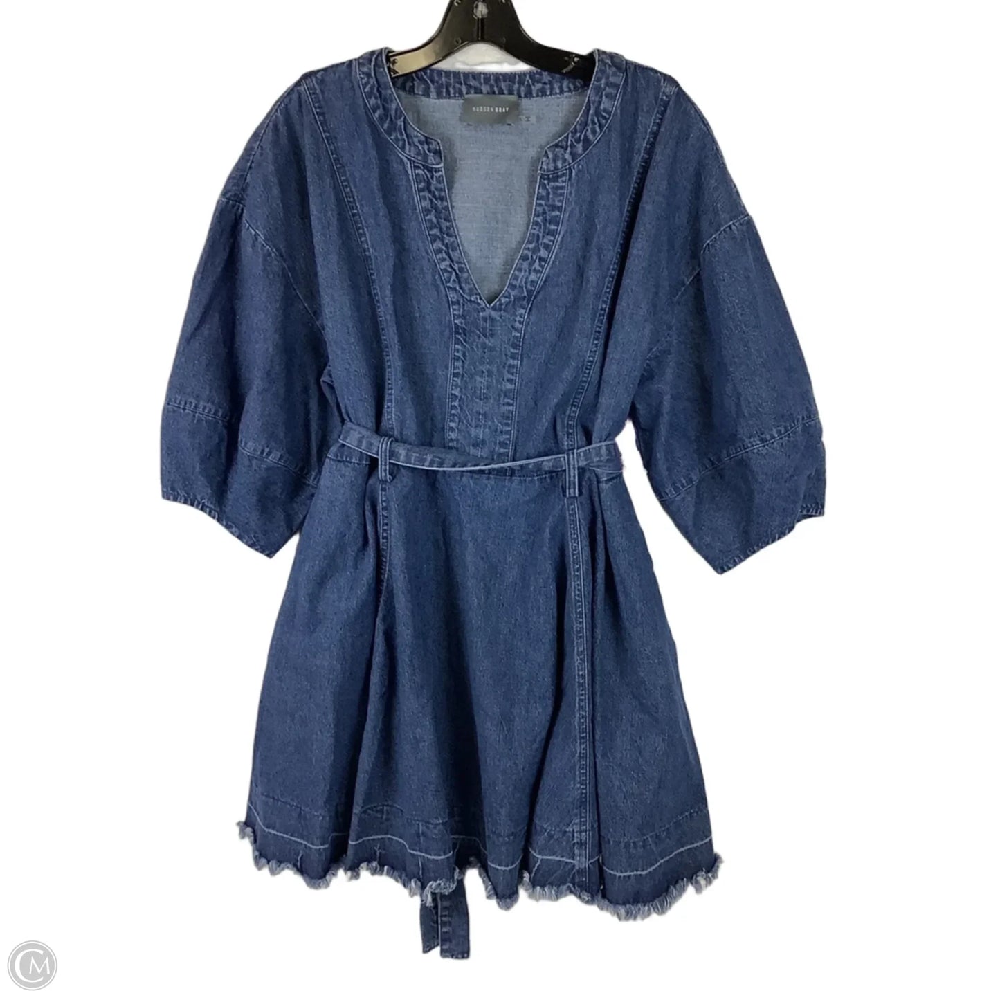 Dress Party Short By Hudson In Blue Denim, Size: L