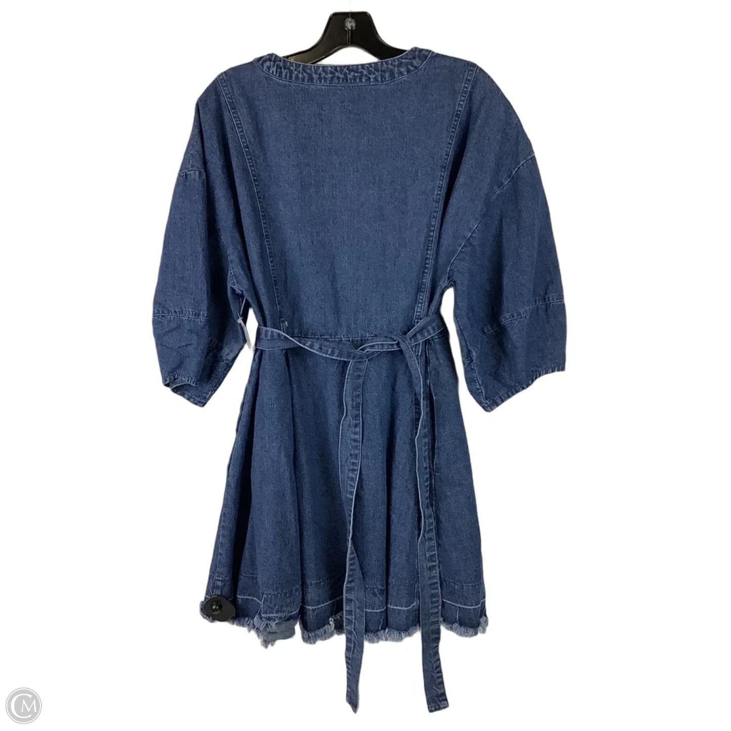 Dress Party Short By Hudson In Blue Denim, Size: L