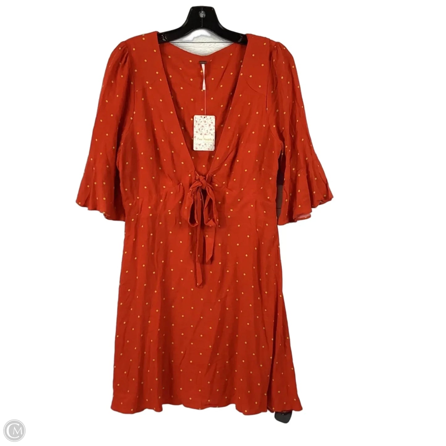 Dress Casual Short By Free People In Polkadot Pattern, Size: 10