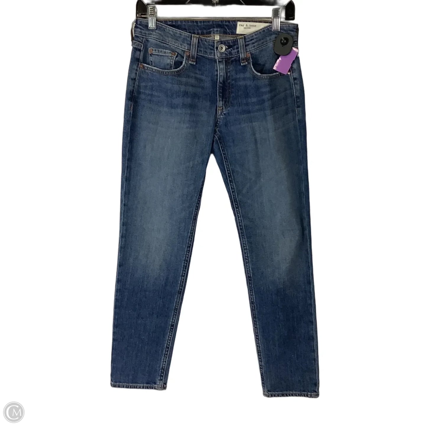 Jeans Boyfriend By Rag And Bone In Blue Denim, Size: 0 (244