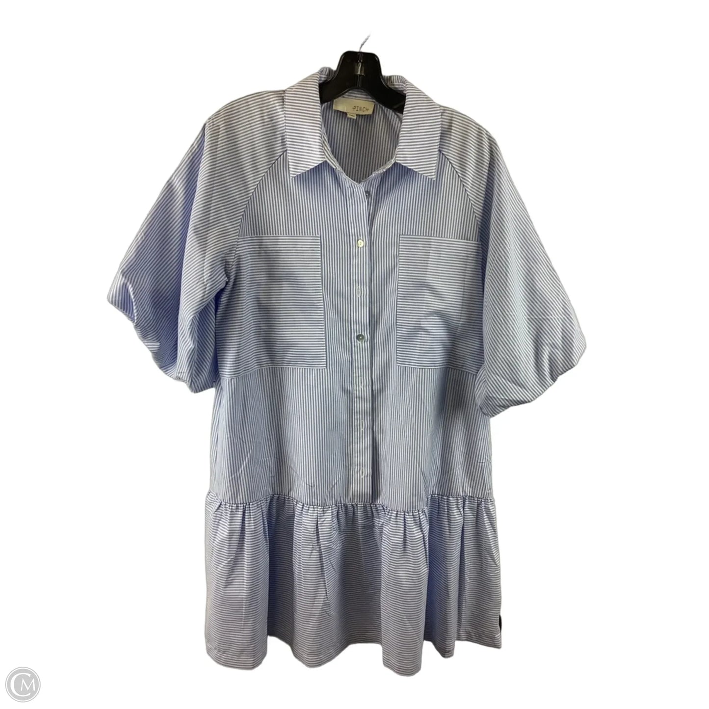 Dress Casual Short By Pinch In Striped Pattern, Size: M
