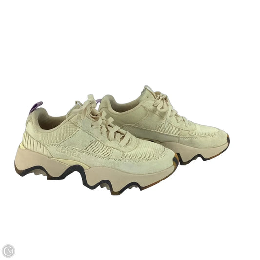 Shoes Sneakers By Sorel In Cream, Size: 5.5