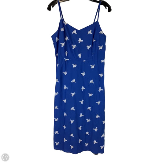 Dress Casual Short By J. Crew In Blue & White, Size: 8