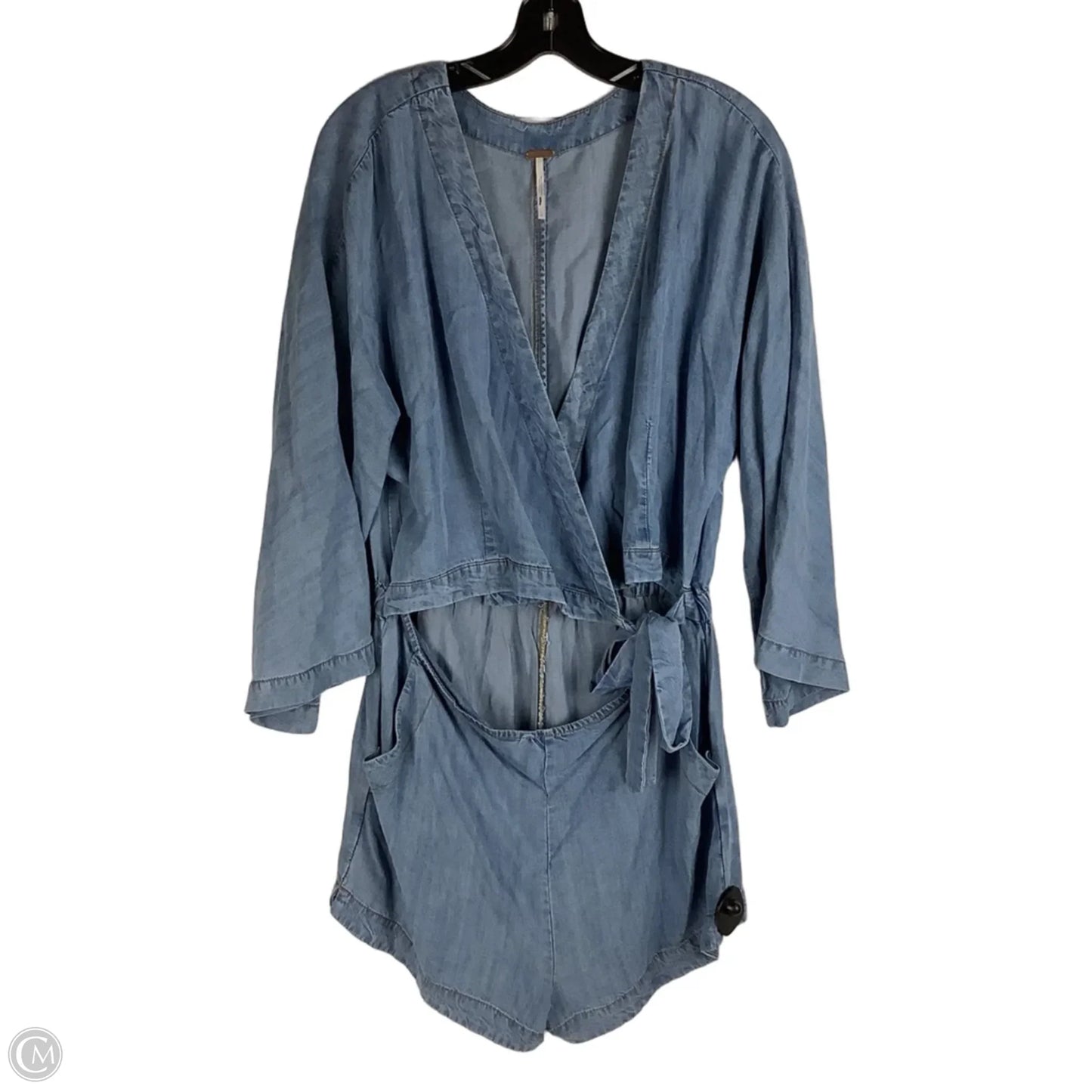 Romper By Free People In Blue, Size: L