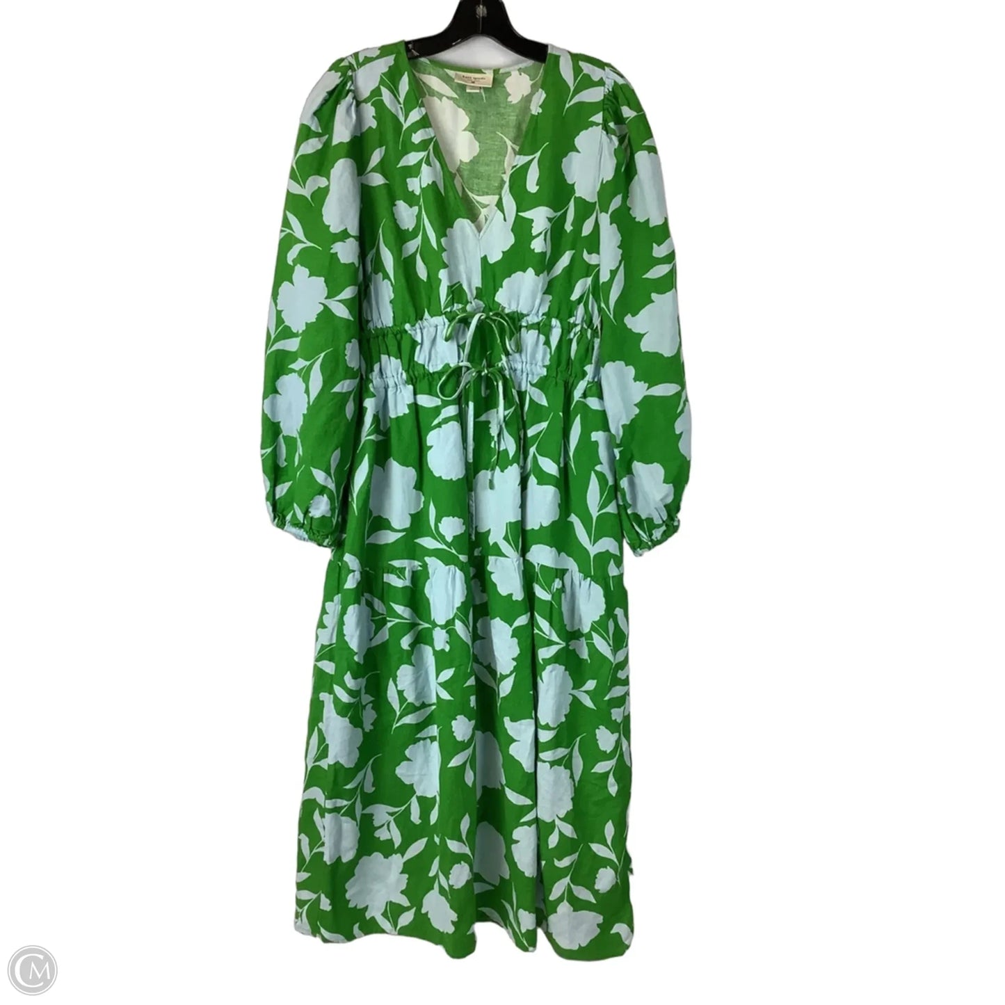 Dress Casual Midi By Target-designer In Blue & Green, Size: S