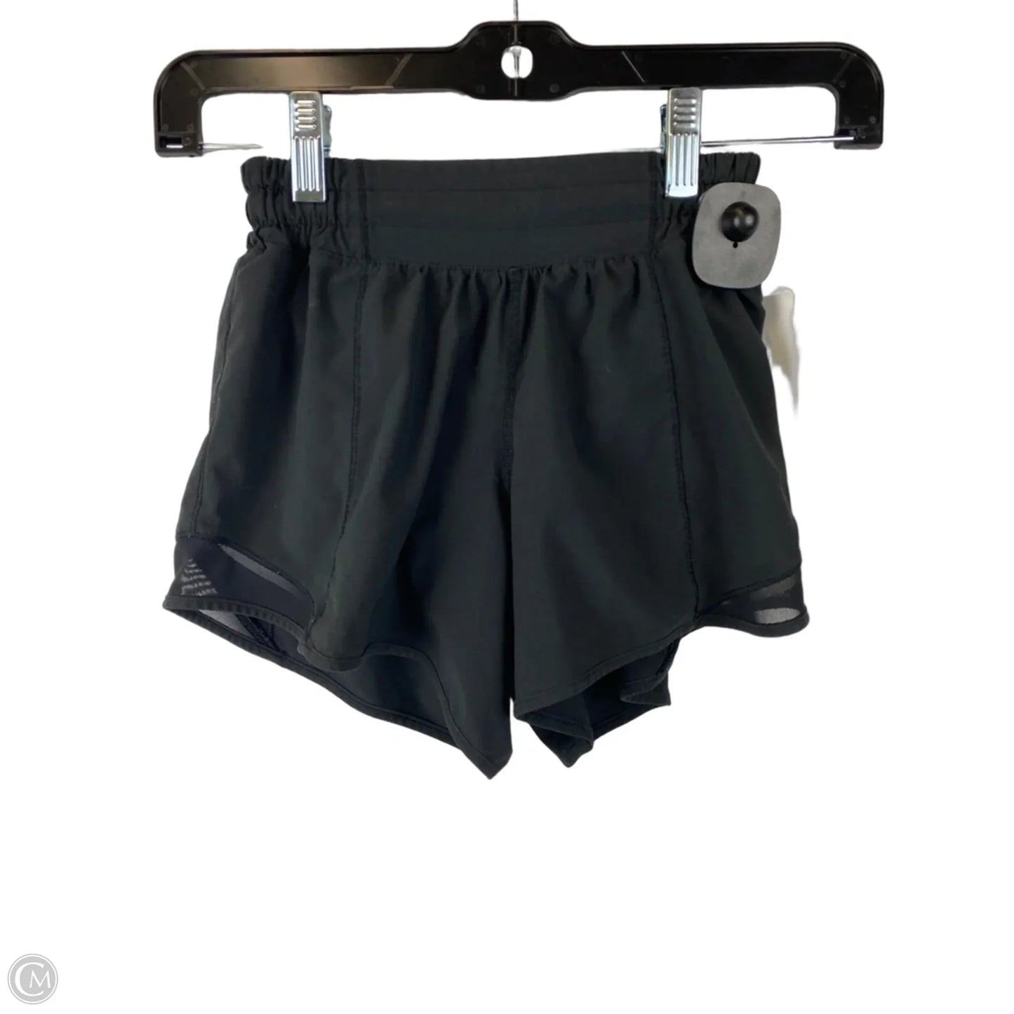 Athletic Shorts By Lululemon In Black, Size: 0