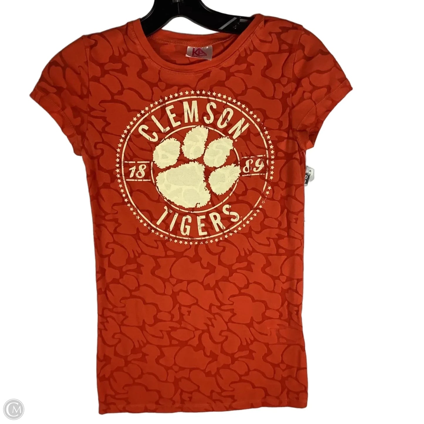 Top Short Sleeve By Clothes Mentor In Orange, Size: S