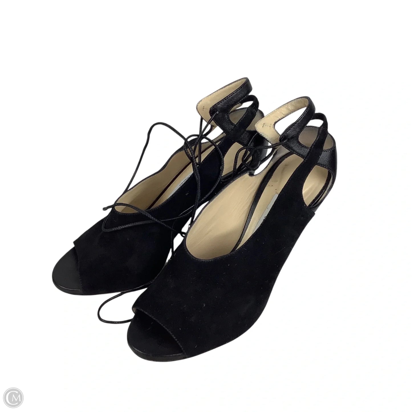 Shoes Luxury Designer By Jimmy Choo In Black, Size: 37.5