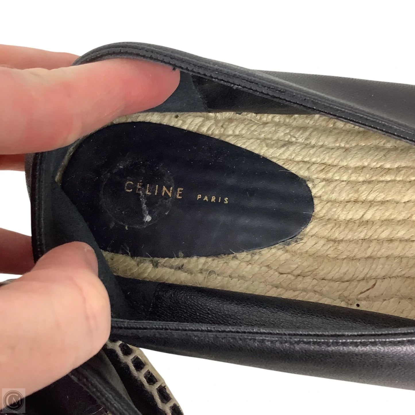 Shoes Luxury Designer By Celine In Black, Size: 40