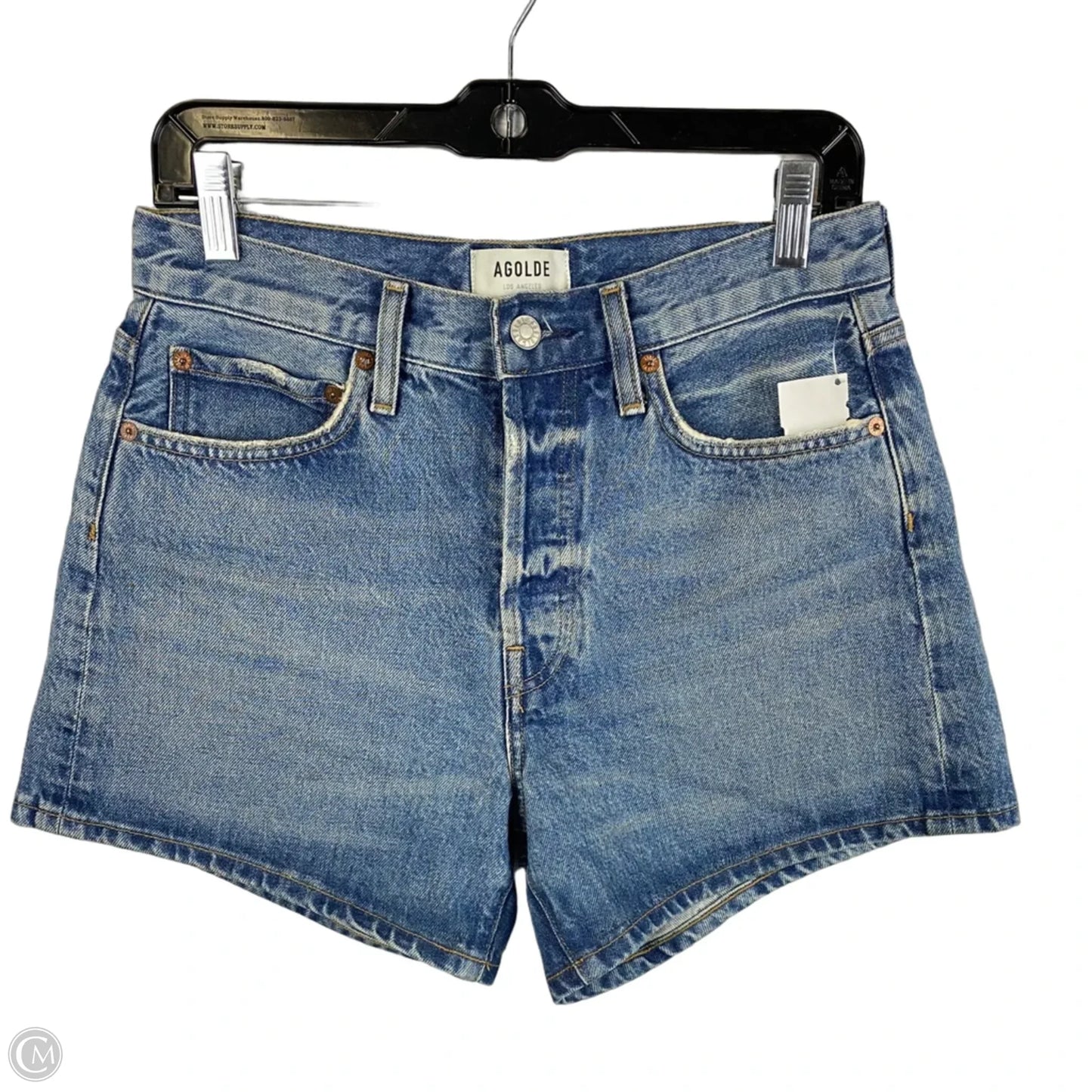 Shorts By Agolde In Blue Denim, Size: 2 (26)