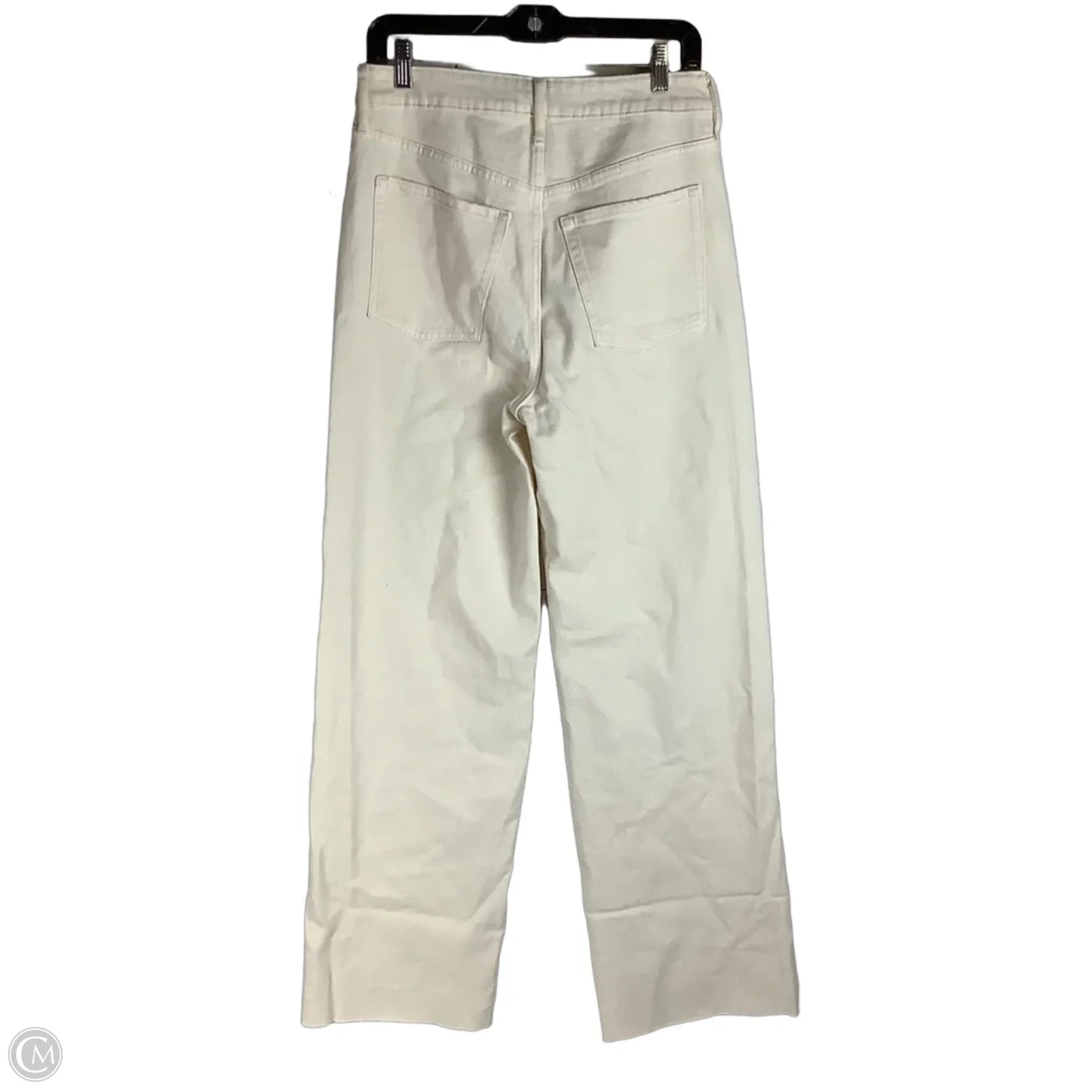 Jeans Wide Leg By Old Navy In Cream Denim, Size: 6