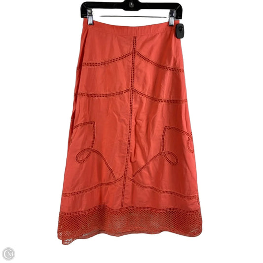 Skirt Midi By Vineyard Vines In Coral, Size: S