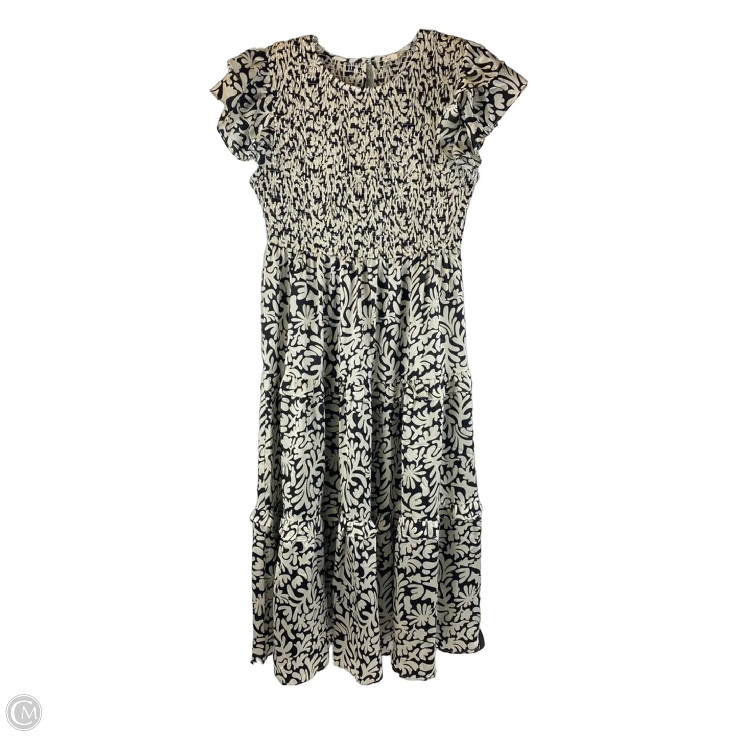 Dress Party Midi By Jodifl In Black & White, Size: S