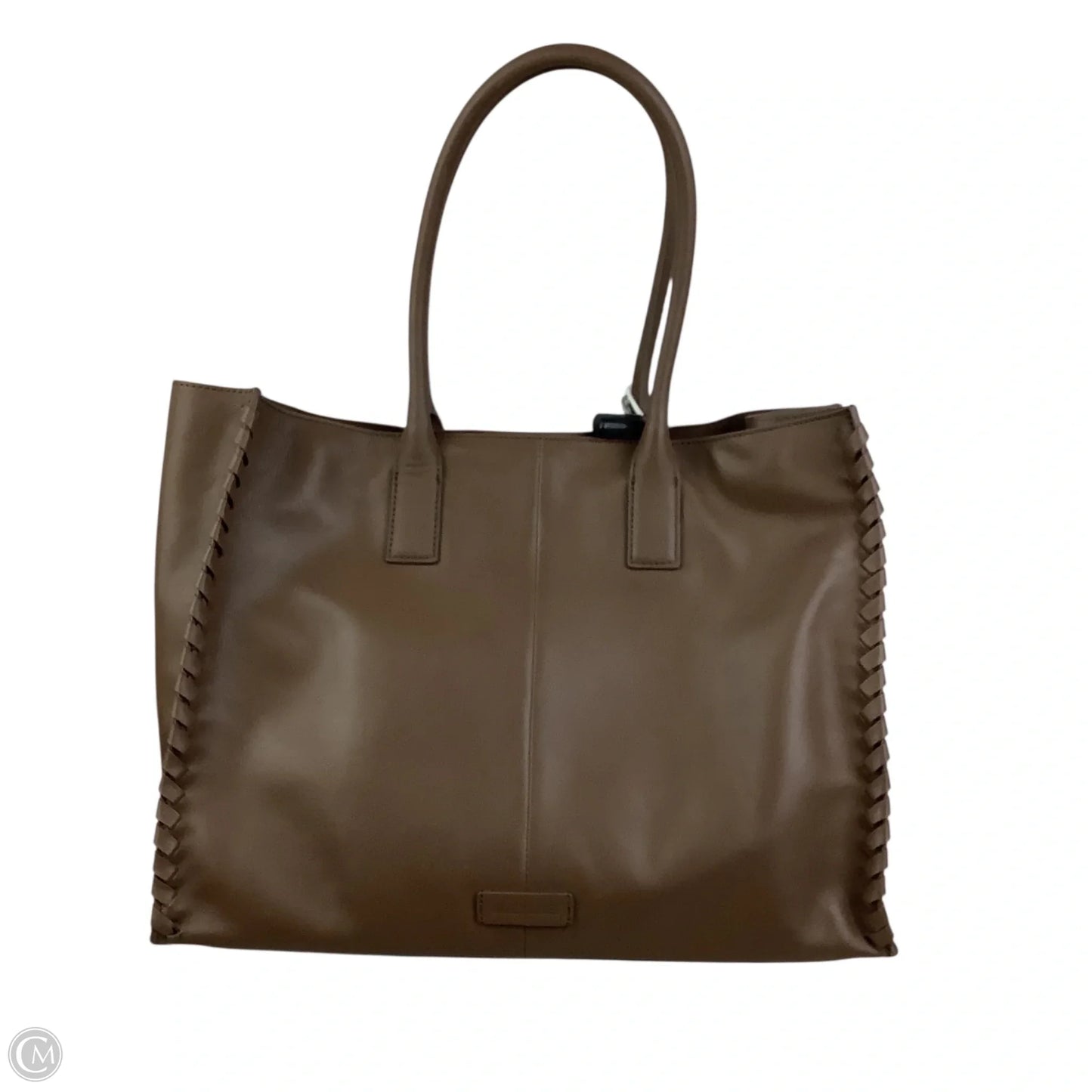 Handbag Leather By Walter Baker, Size: Large