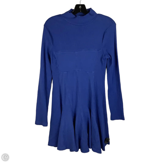 Dress Casual Short By Daily Practice By Anthropologie In Blue, Size: M