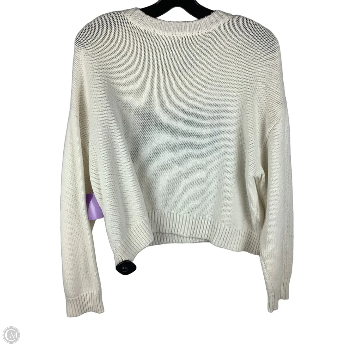 Sweater By Grayson Threads In Blue & White, Size: L