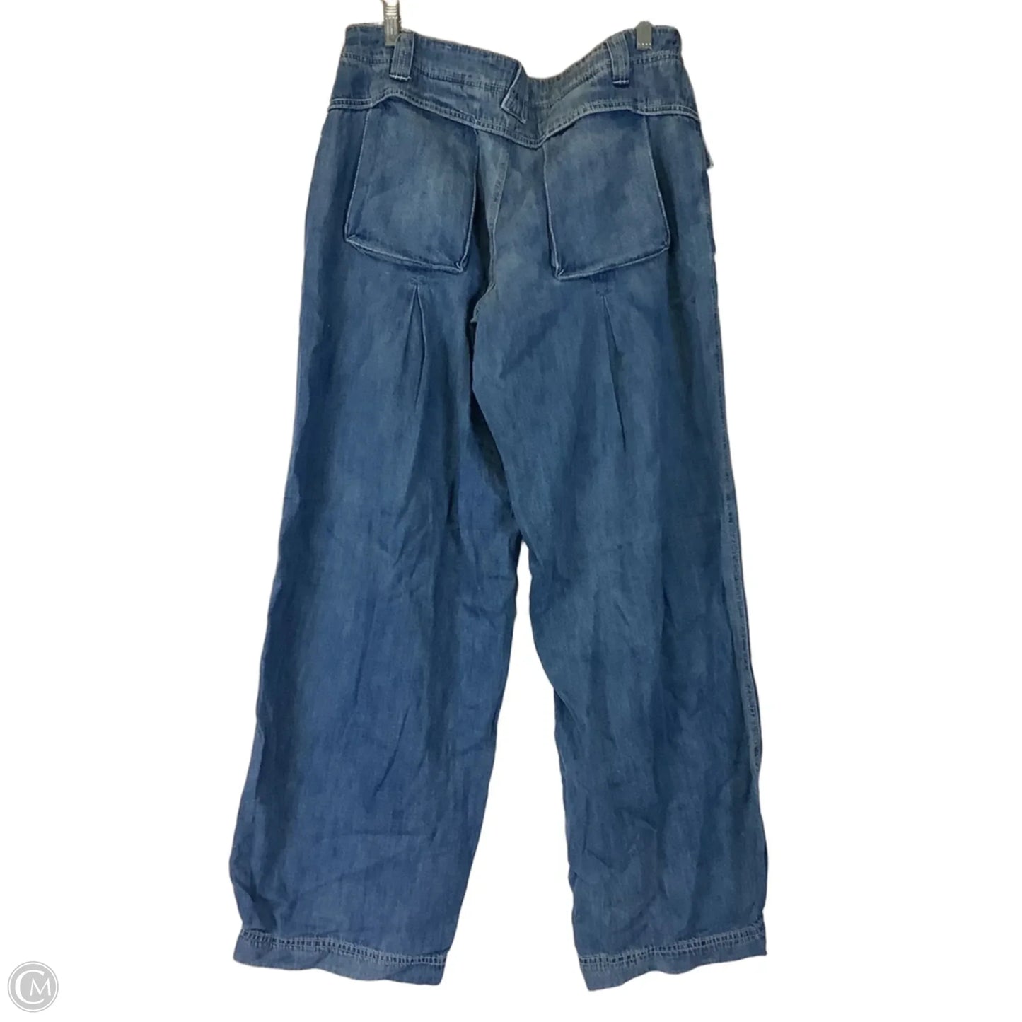Jeans Wide Leg By Pilcro In Blue Denim, Size: 29 (8)