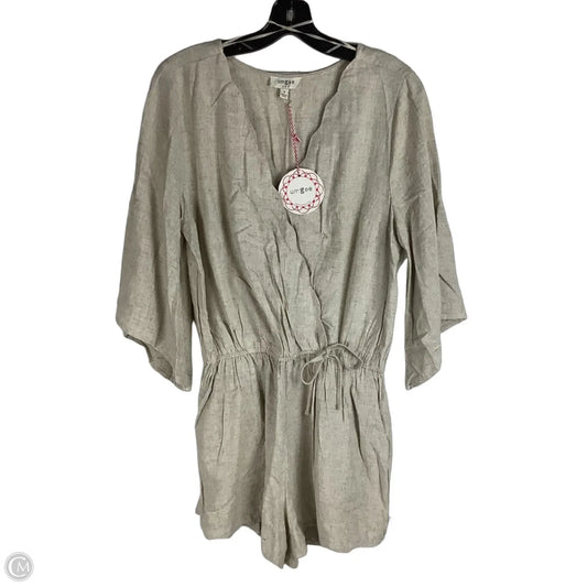 Romper By Umgee In Tan, Size: S