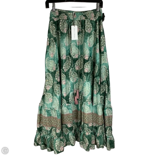 Skirt Maxi By Chelsea And Theodore In Green, Size: S