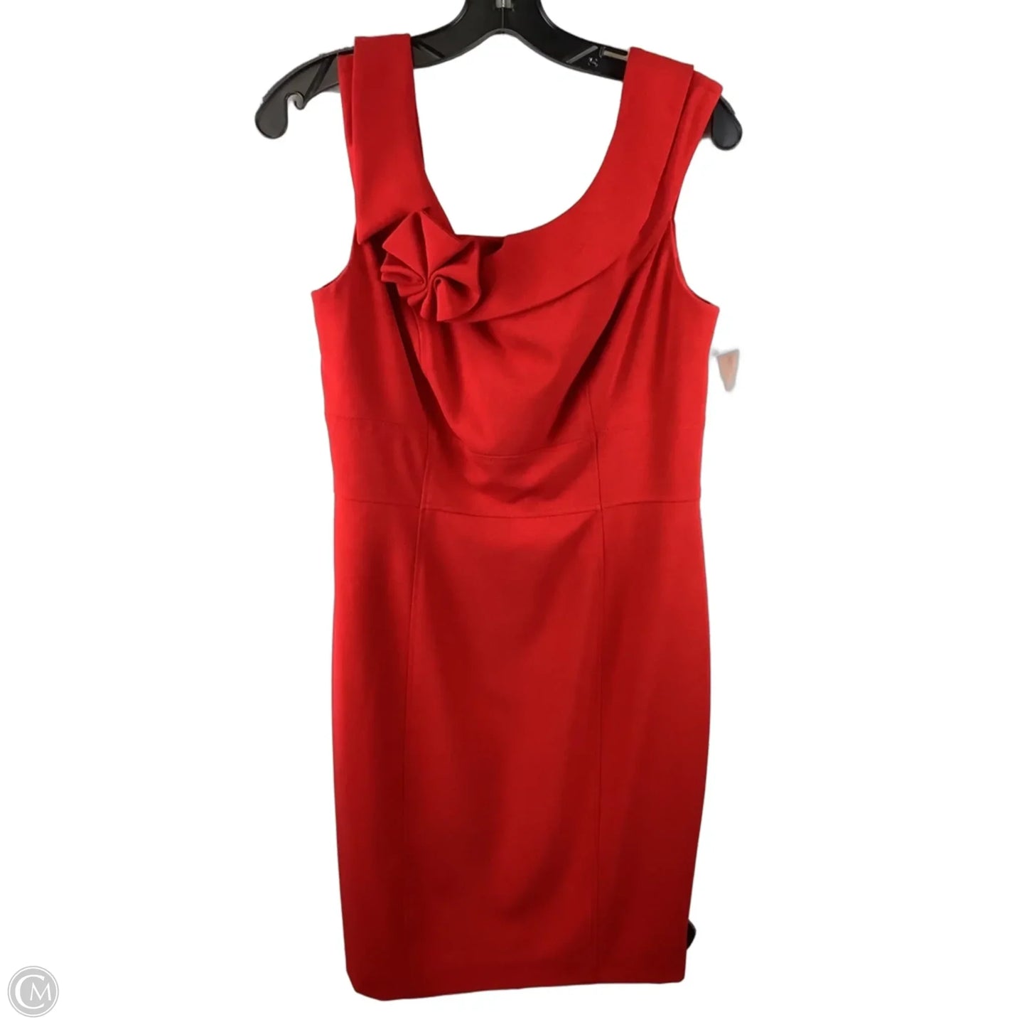 Dress Work By Calvin Klein In Red, Size: 10
