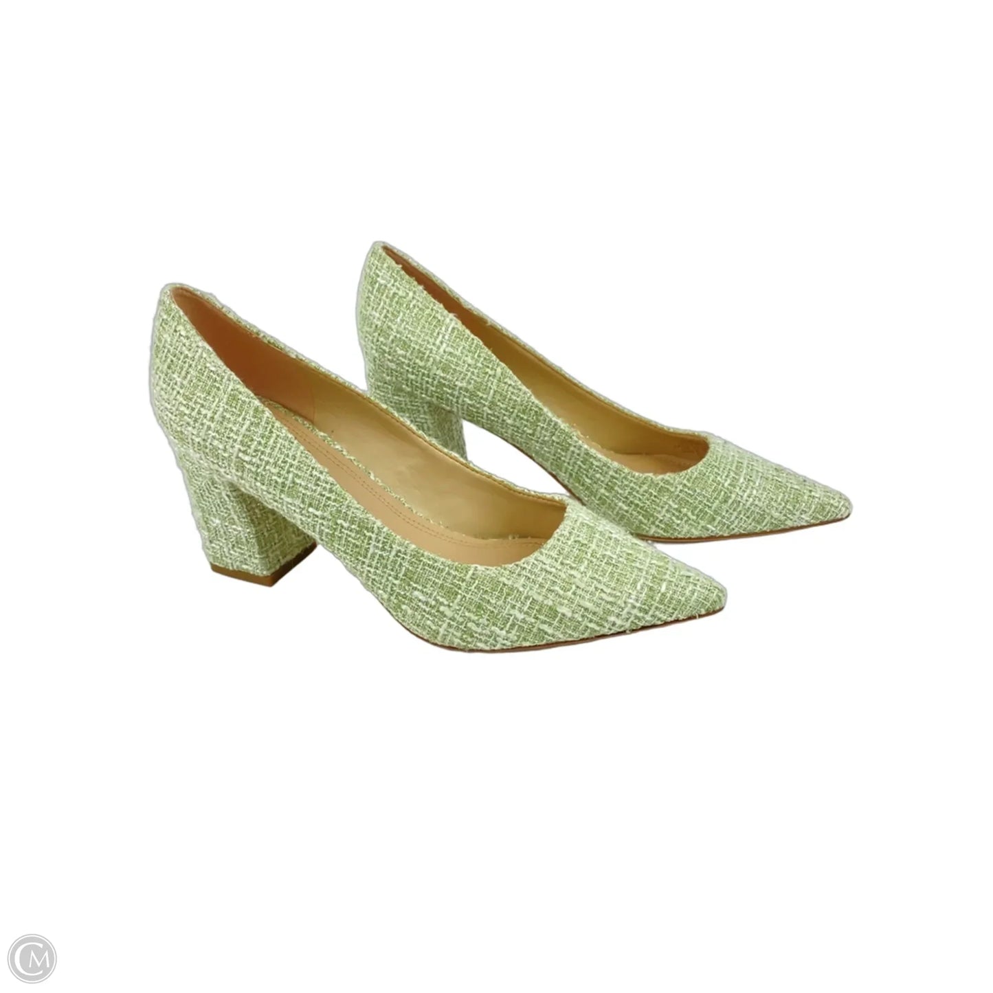 Shoes Heels Block By Marc Fisher In Green, Size: 8.5