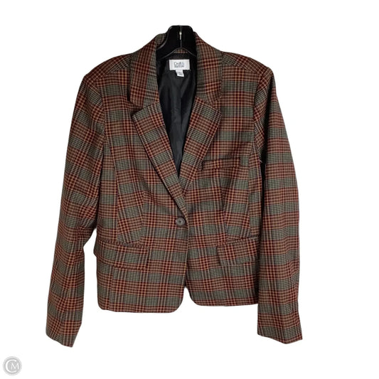 Blazer By Croft And Barrow In Orange, Size: M