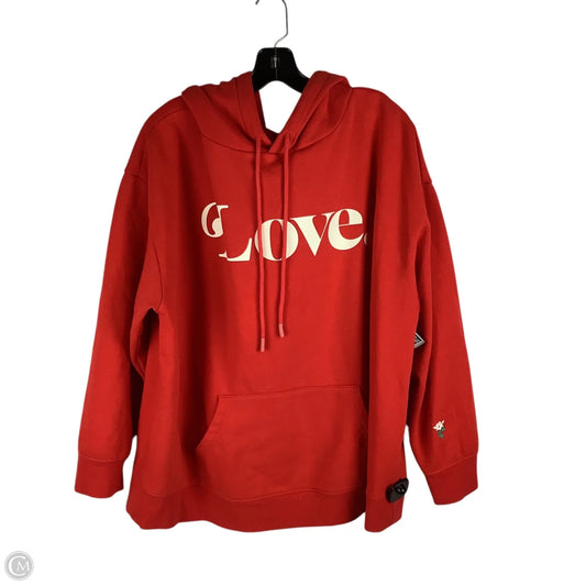 Sweatshirt Hoodie By Universal Thread In Red, Size: Xxl