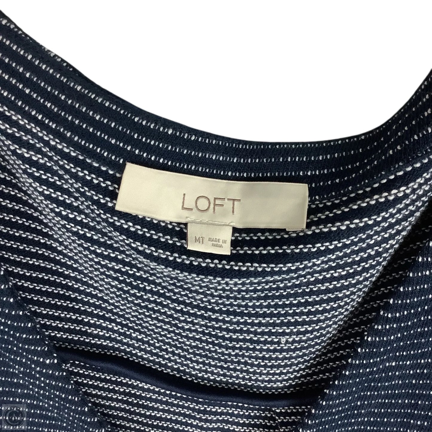 Dress Work By Loft In Navy, Size: M TALL