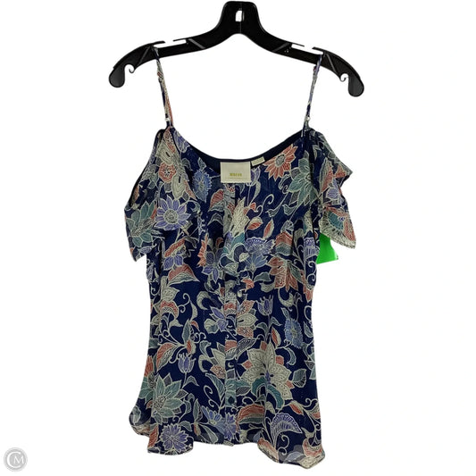 Top Short Sleeve By Maeve In Navy, Size: S (4)