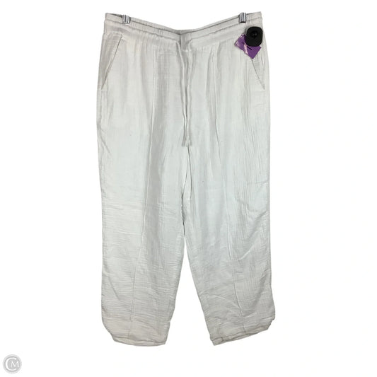 Pants Lounge By J. Crew In White, Size: M