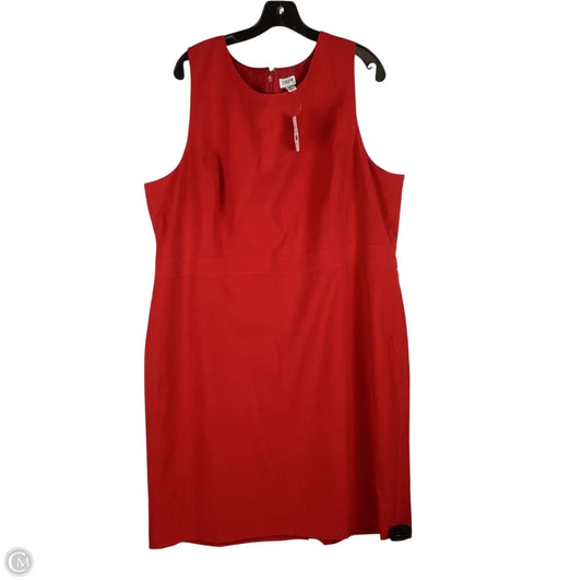 Dress Work By J. Crew In Red, Size: 20
