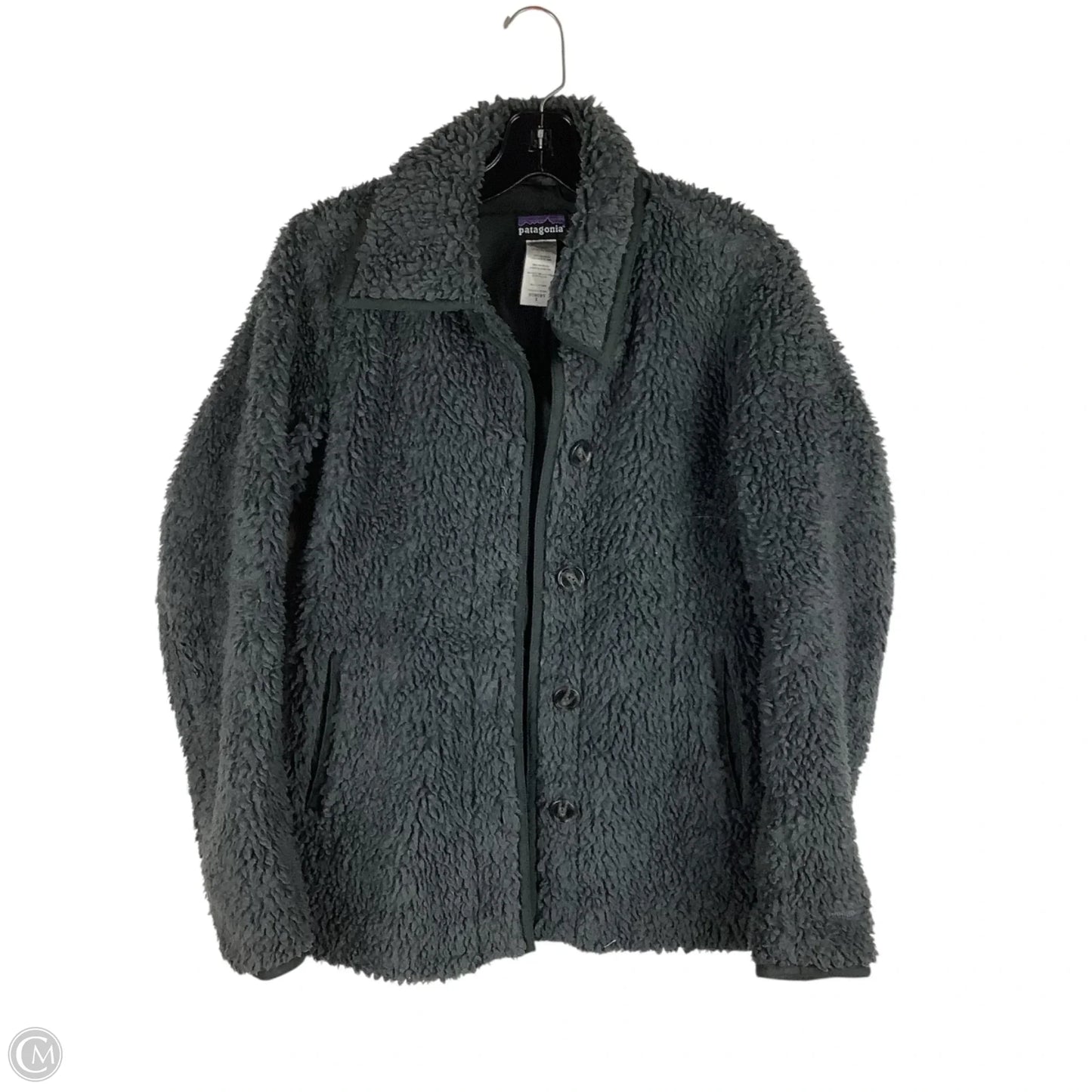 Jacket Faux Fur & Sherpa By Patagonia In Grey, Size: S