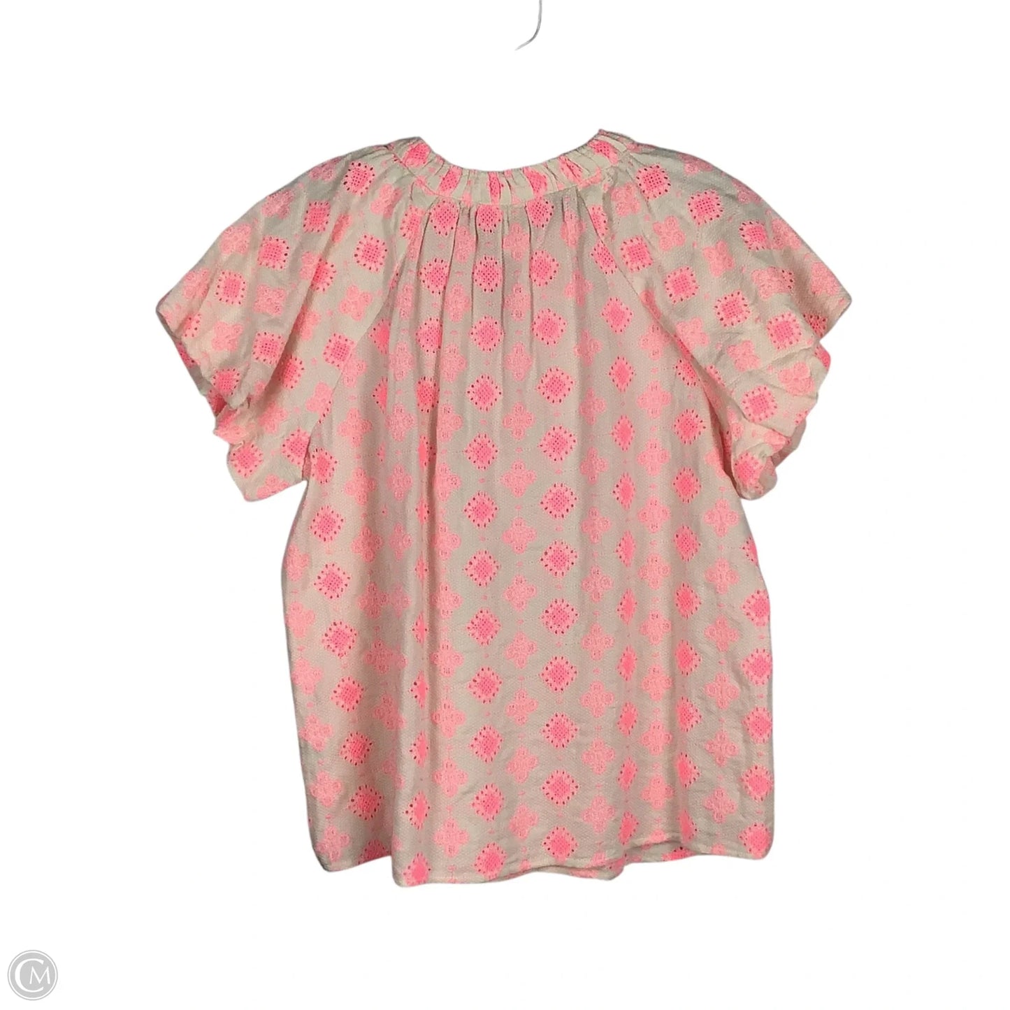 Top Short Sleeve By Ivy Jane In Floral Print, Size: S