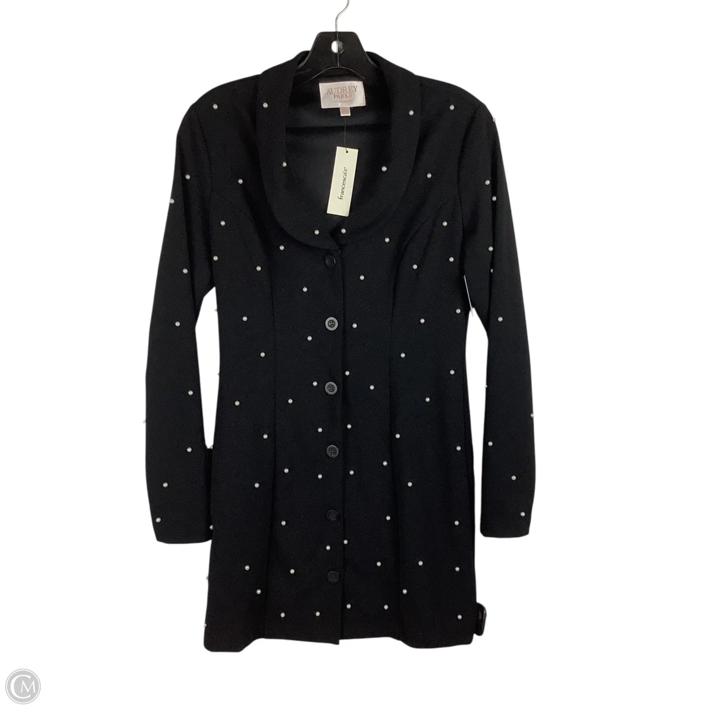 Blazer By Clothes Mentor In Black, Size: S