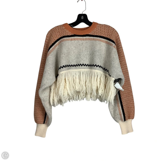 Sweater By Cider In Orange, Size: L