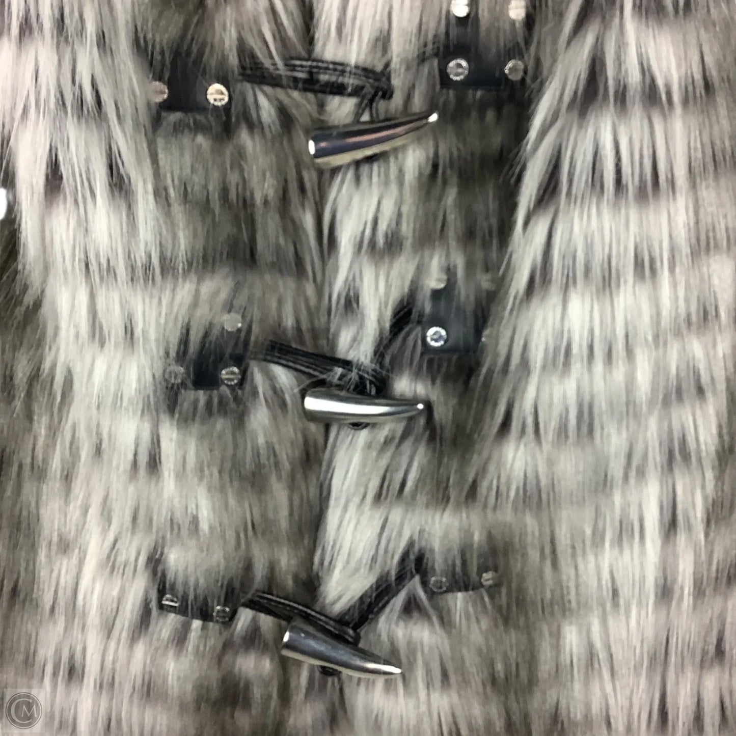 Vest Designer By Michael Kors In Grey, Size: S