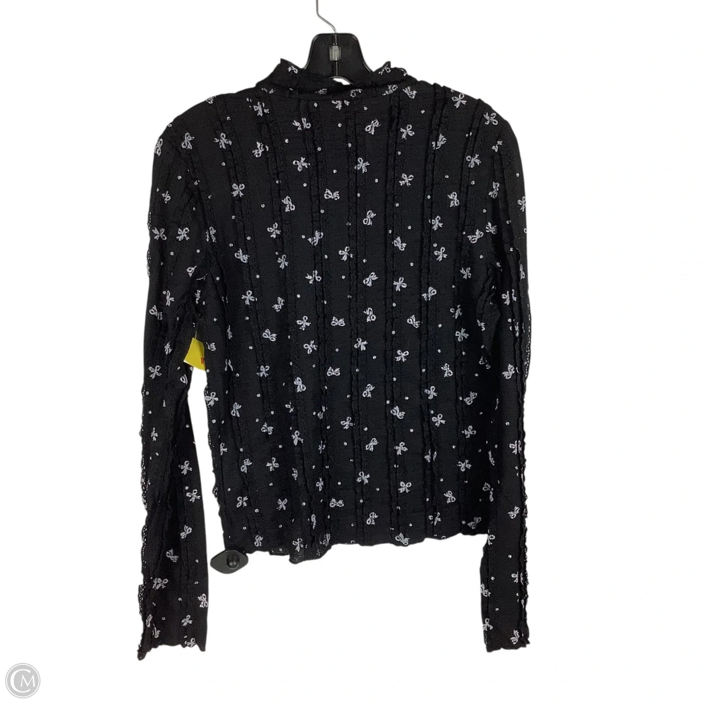 Top Long Sleeve By Umgee In Black, Size: L