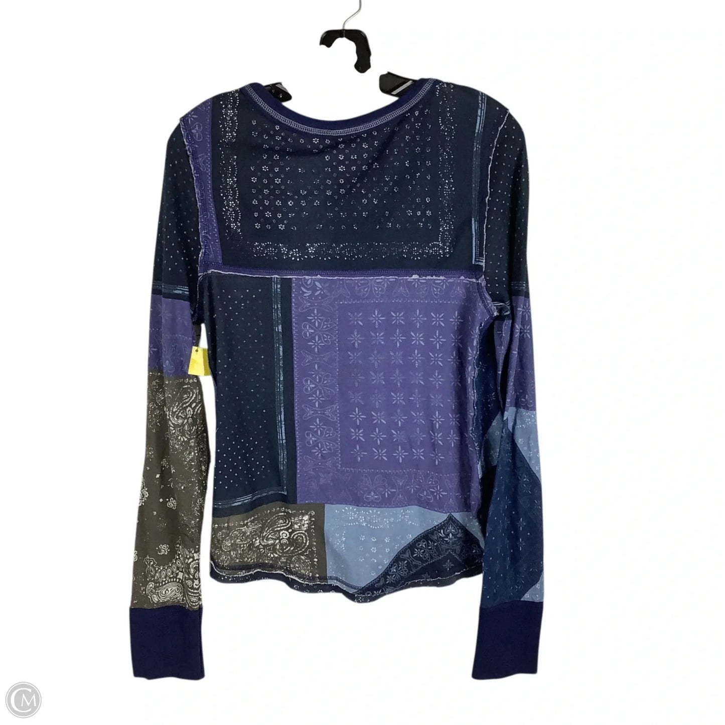 Top Long Sleeve By We The Free In Navy, Size: L
