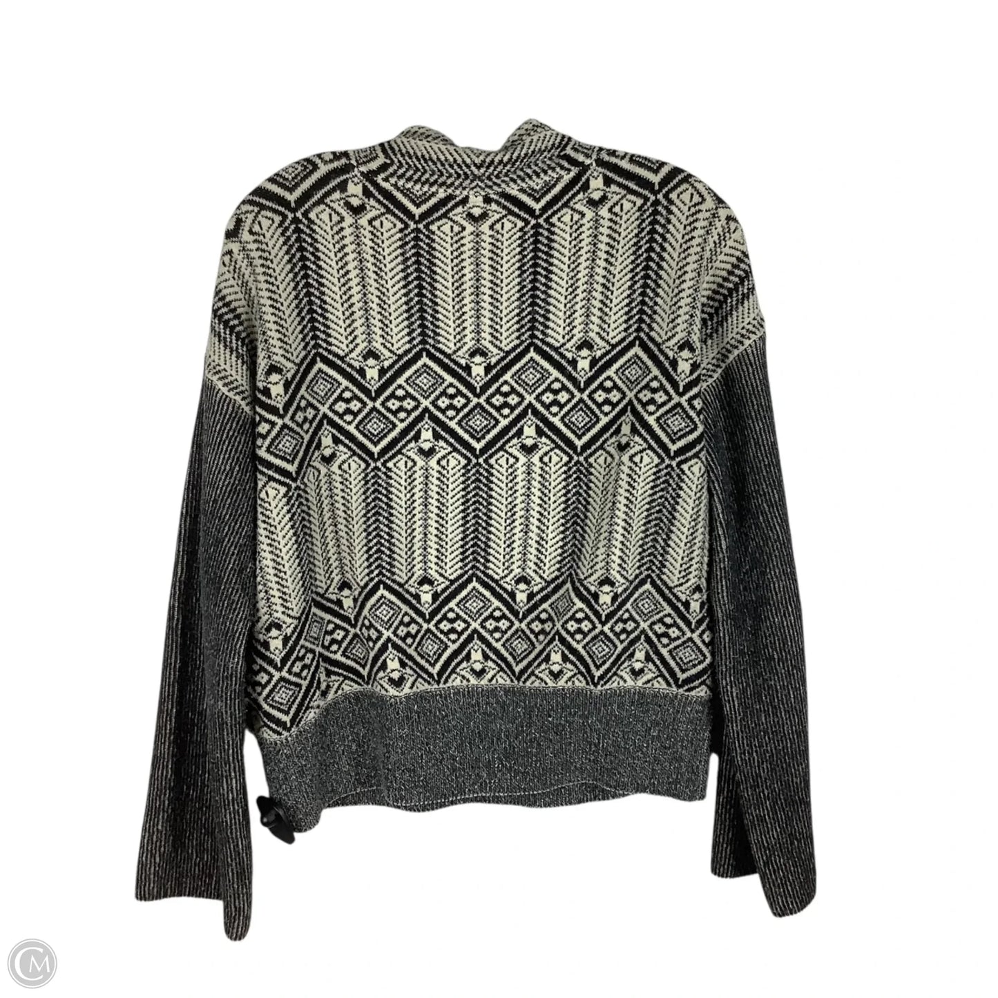 Sweater By Pilcro In Black & Cream, Size: S