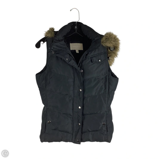 Vest Puffer & Quilted By Banana Republic In Black, Size: S