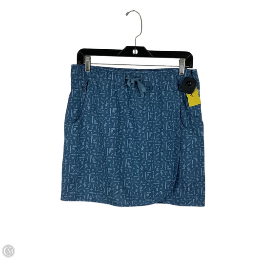 Athletic Skort By Patagonia In Blue, Size: S