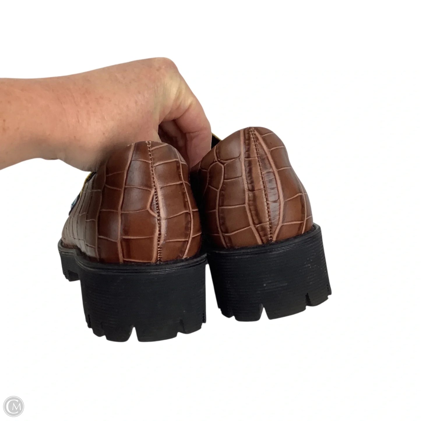 Shoes Heels Block By Cmc In Yellow, Size: 9