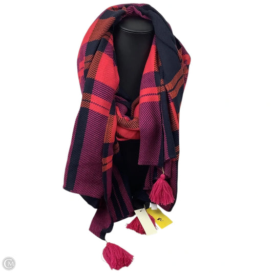 Scarf Winter By Talbots In Plaid Pattern