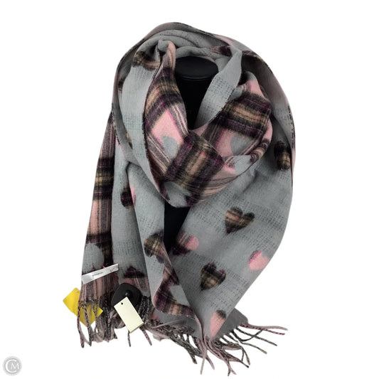 Scarf Winter By Talbots In Plaid Pattern