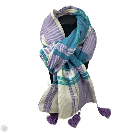 Scarf Winter By Talbots In Plaid Pattern