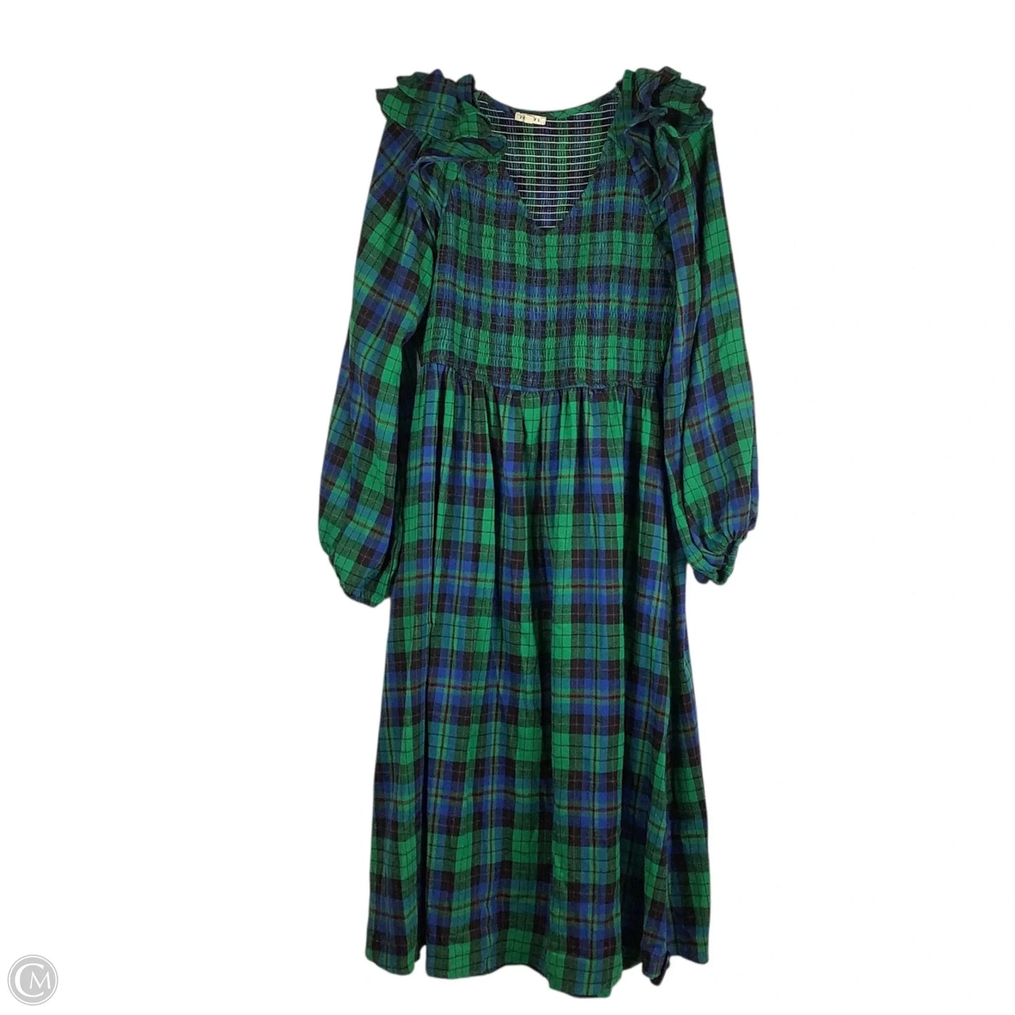 Dress Party Long By Jodifl In Plaid Pattern, Size: L
