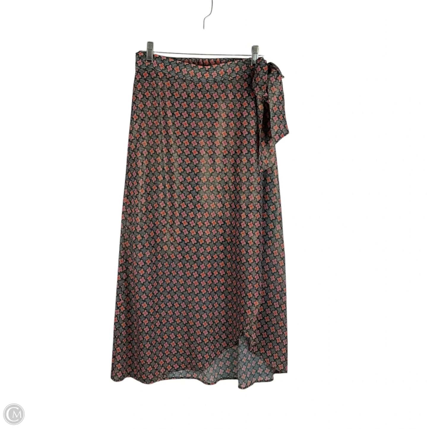 Skirt Maxi By Maeve In Green & Orange, Size: 6